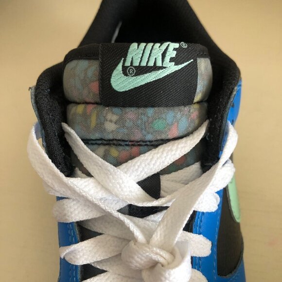 **SOLD**NIB NIKE Dunk Low SE GS E Black Mint Foam Blue Size 6Y (7.5/8 W) - Picture 10 of 14